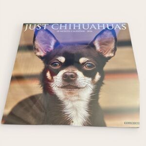 Just Chihuahuas 18 months 2026 Calendar - Brown